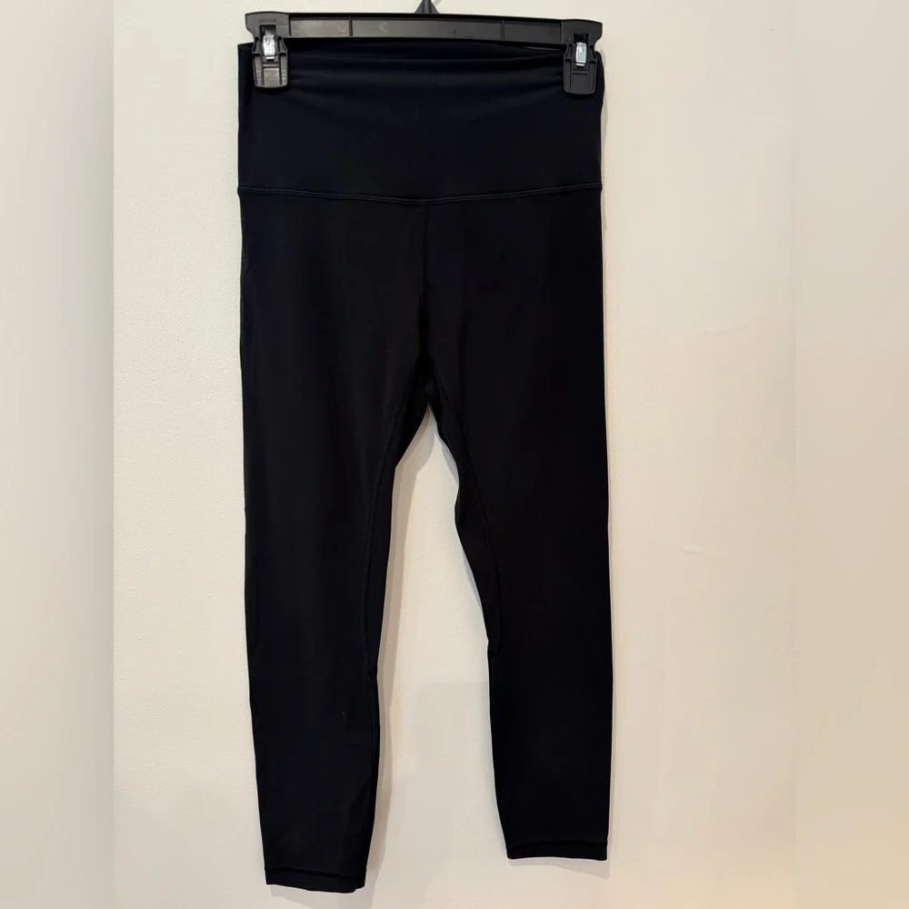 Lululemon Black High Rise Leggings Womens Size 6